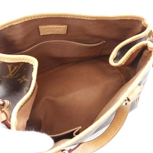 LOUIS VUITTON Brown Monogram Leather Bag - Picture 4 of 11